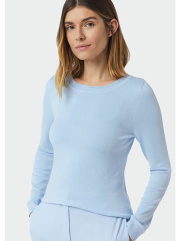 comma Strickpullover langarm in Blau