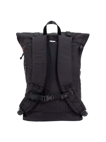 Doughnut Christopher Go Wild 18 - Rolltop Rucksack 45 cm (black x brown) in black x brown