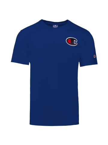 Champion T-Shirt Crewneck in blau