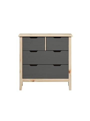 ebuy24 Kommode Latera Grau 78 x 39 cm