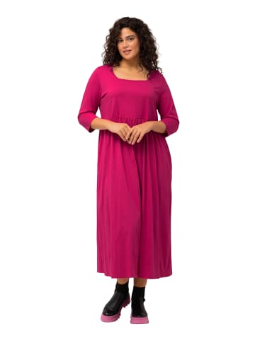 Ulla Popken Kleid in fuchsia pink