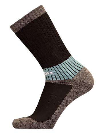 UphillSport Wander-Socke VAARU in black,grey