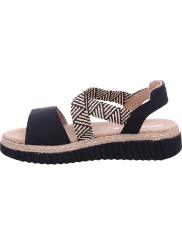 Tom Tailor Sandale in schwarz