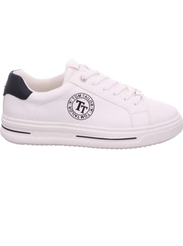 Tom Tailor Sneaker in weiß/schwarz