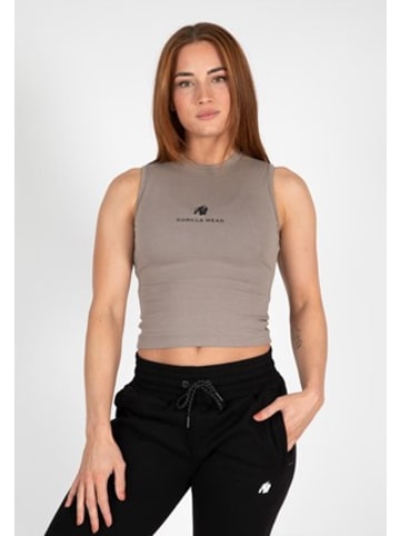 Gorilla Wear Crop-Top - Livonia - Beige