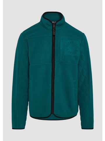 s.Oliver Sweatshirt Jacke in 6767_petrol