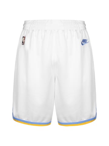 Nike Performance Shorts NBA Los Angeles Lakers Classic Edition Swingman in weiß / blau