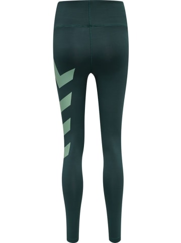 Hummel Leggings "Hmlparis High Waist Tights" in Grün