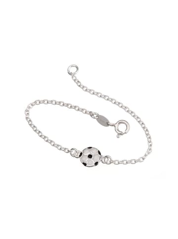 SILBERKETTEN-STORE 925 Silberarmband mit Fußballanhänger