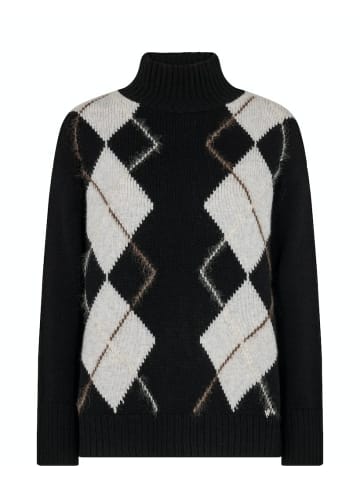 Mos Mosh Rollkragenpullover für Herren in Schwarz