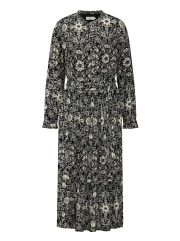 Noa Noa Langes Kleid LouiseNN in Print Black-Offwhite