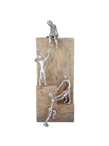 GILDE Skulptur Helping Hand naturfarben - (H) 39 cm