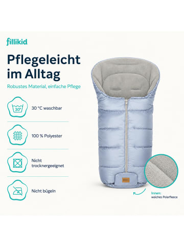 fillikid Winterfußsack Eco BIG in Silber
