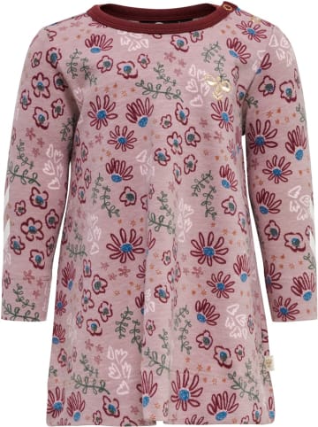 Hummel Kinder-Maxikleid "Hmlcrayon Dress L/S" in Rosa