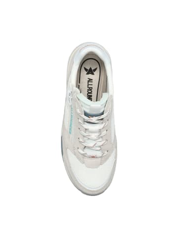 Allrounder Halbschuh Venice Veloursleder in Blanc de Blanc