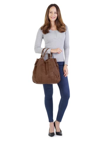 Forty degrees Shopper echt Leder in cognac