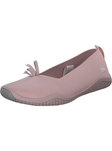DOCKERS Ballerinas in rosa/grau