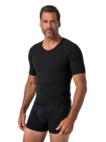 JP1880 Unterhemd in schwarz