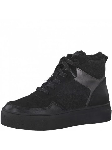 Marco Tozzi Schnürstiefelette in schwarz