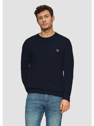 s.Oliver Strickpullover langarm in Blau