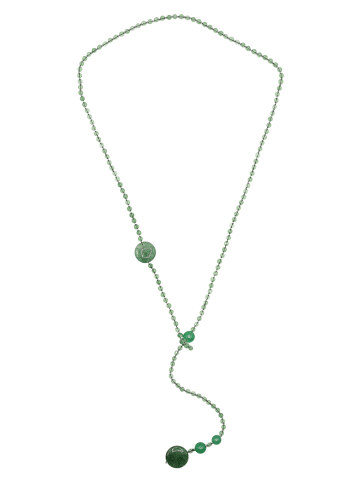 collezione alessandro Lange Kette " Catania " in grün