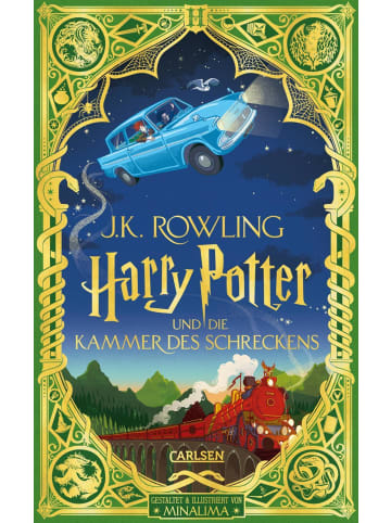 Carlsen Harry Potter und die Kammer des Schreckens (MinaLima-Edition mit...