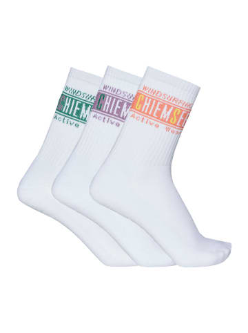 Chiemsee Socken in Weiß