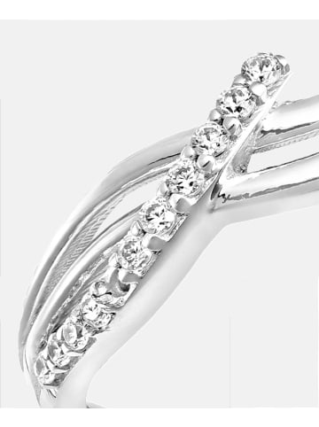Diamant L'éternel Eternity-Ring aus 375 Weißgold mit Zirkonia