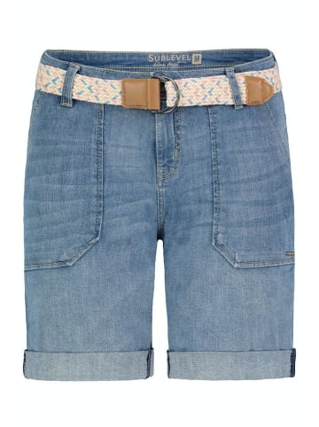 Eight2Nine Short in middle blue denim