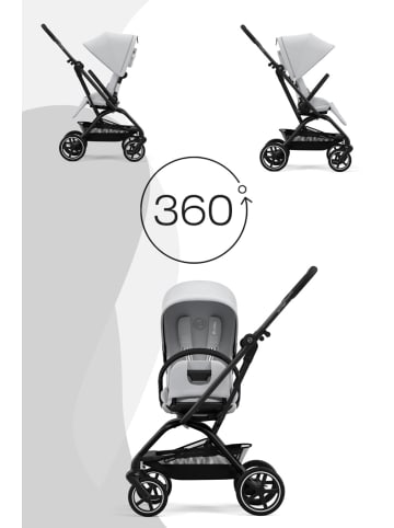 Cybex Cybex Eezy S Twist+2 Buggy - Farbe: Fog Grey / Black