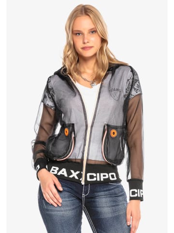 Cipo & Baxx Kapuzenjacke in BLACK