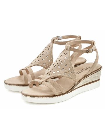 LASCANA Sandalette in beige