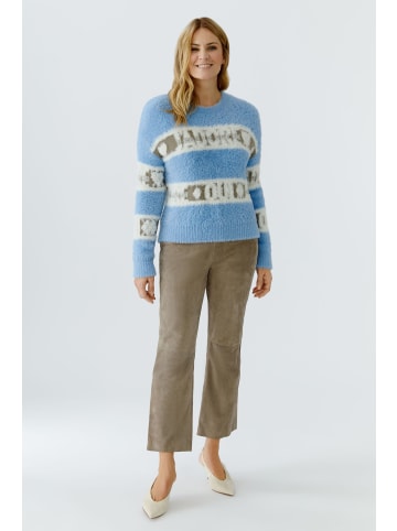 Oui Pullover in lt blue green