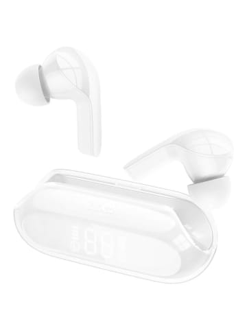 HOCO Kabellose Bluetooth-Kopfhörer TWS-Technologie in Bluetooth Version in Weiß