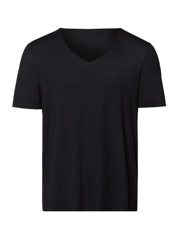 Hanro V-Shirt Clean Cut in Black