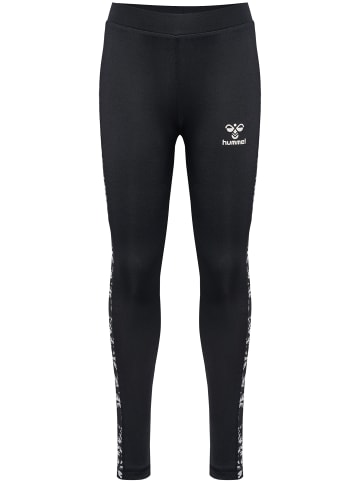 Hummel Hummel Leggings Hmlsanne Multisport Mädchen Atmungsaktiv in BLACK