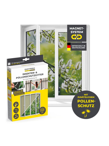 EASYmaxx EASYmaxx Insect Protect Insekten- & Pollenschutz, Magnet - Fenster bis 150x180cm