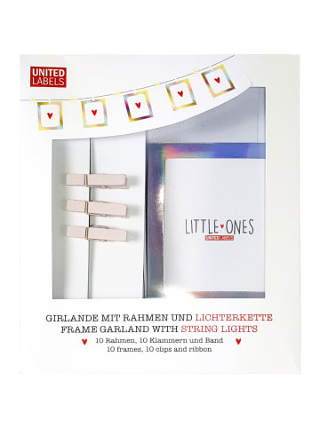 United Labels LITTLE ONES/MR und MRS - Foto Girlande mit LEDs in Mehrfarbig