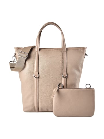 Tom Tailor Jamila Shopper Tasche M 38 cm in taupe