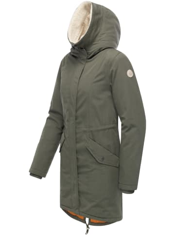 ragwear Wintermantel Coogle YOUMODO in Dark Olive