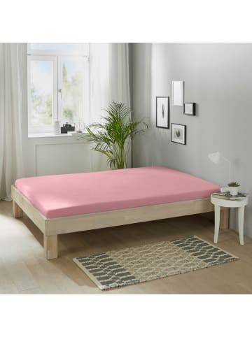Erwin Müller Haustuch Bettlaken Erlangen in altrosa