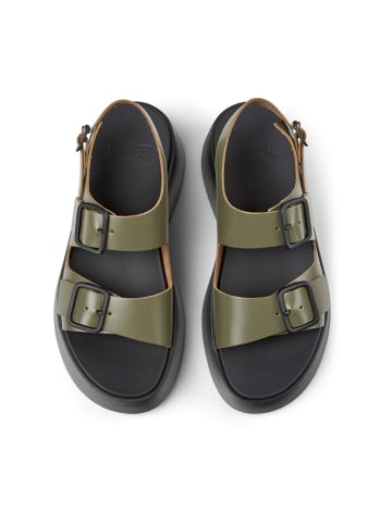 Camper Plateau Sandaletten in Oliv