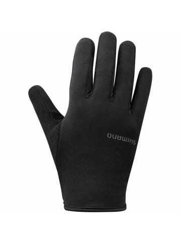 SHIMANO LIGHT THERAL Gloves BLACK  - leichte Thermo-Radhandschuhe für