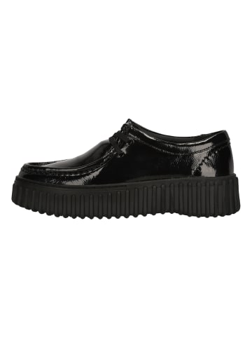 Clarks Schnürschuhe Torhill Bee Black Pat in 1218 Black Pat