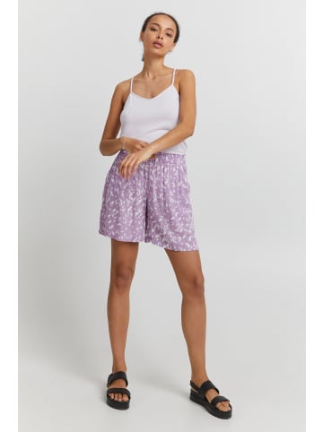 ICHI Sweatshorts in lila