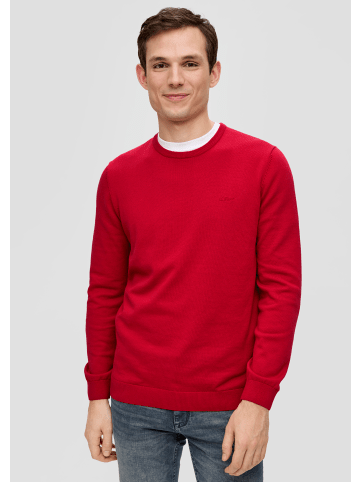 s.Oliver Strickpullover langarm in Rot