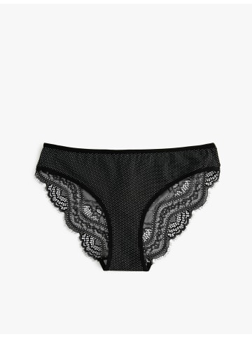 KOTON Unterhose in Schwarz Gemustert