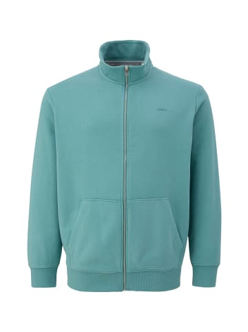 s.Oliver Sweatshirt Jacke in 6557_minze