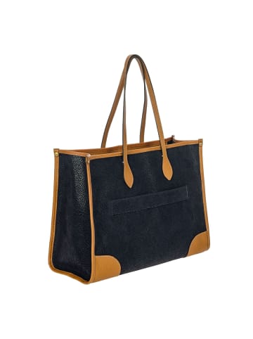 BRIC`s Life Shopper Tasche 40.5 cm Laptopfach in blau