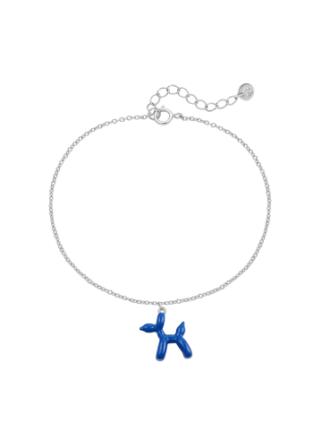 Glanzstücke München Armband Ballon-Hund aus Sterling Silber in silber